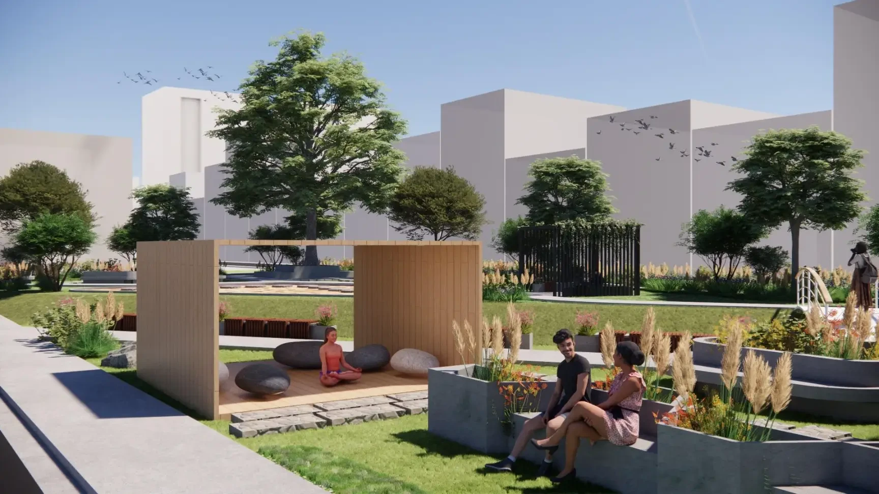 Vikaas White Land Meadows